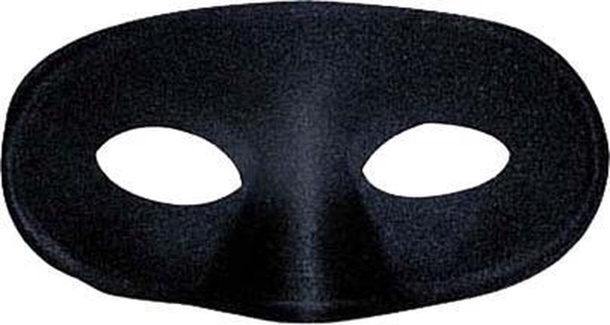 WIDMANN - Zwart oogmasker voor kinderen - Maskers > Masquerade masker